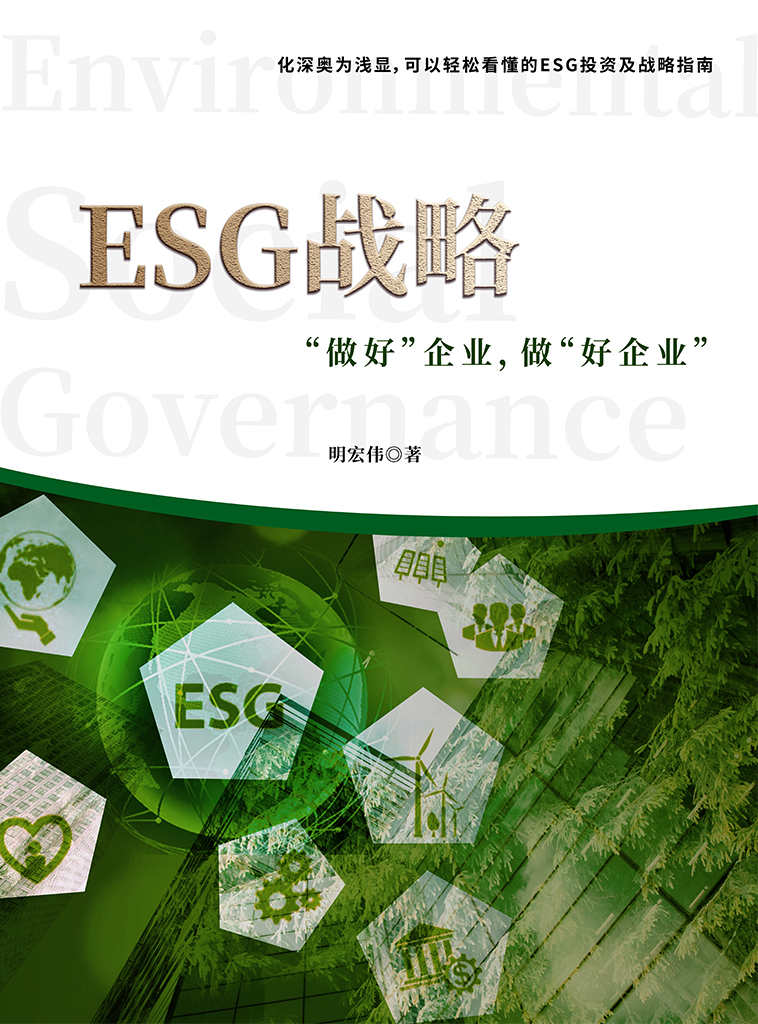 《ESG战略——“做好”企业，做“好企业”【企业践行ESG必备指南！从入门到精深，一书概览ESG及碳中和知识图谱！助力读者轻松掌握ESG投资、评级及战略的理论和实践！】》明宏伟