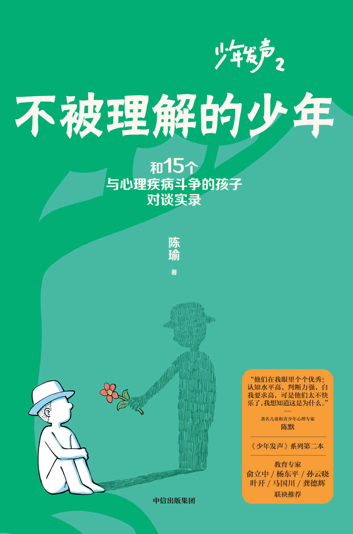 《不被理解的少年（《少年发声》系列第二部，与15位被贴上心理问题标签的孩子对话）》陈瑜