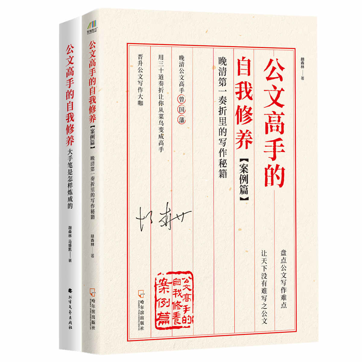 《公文高手的自我修养套书（理论篇_实践篇）（内容更新，重点突出，公文写作必备常用书，让你从菜鸟变高手，晋升公文写作大咖!）》胡森林 & 马振凯