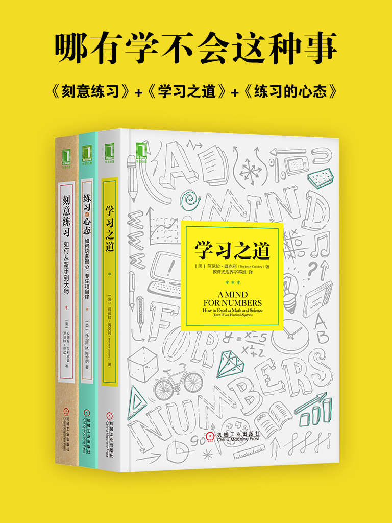 《哪有学不会这种事_刻意练习_学习之道_练习的心态(套装共3册)》安德斯·艾利克森（Anders Ericsson） & 罗伯rt Pool） & 托马斯M.斯特纳（Thomas M.Sterner） & 芭芭拉·奥克利（Barbara Oakley）